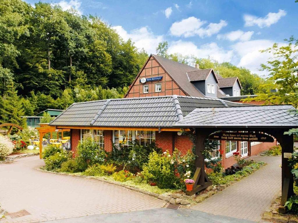Hotel Weinschänke Rohdental Hessisch Oldendorf Exterior foto